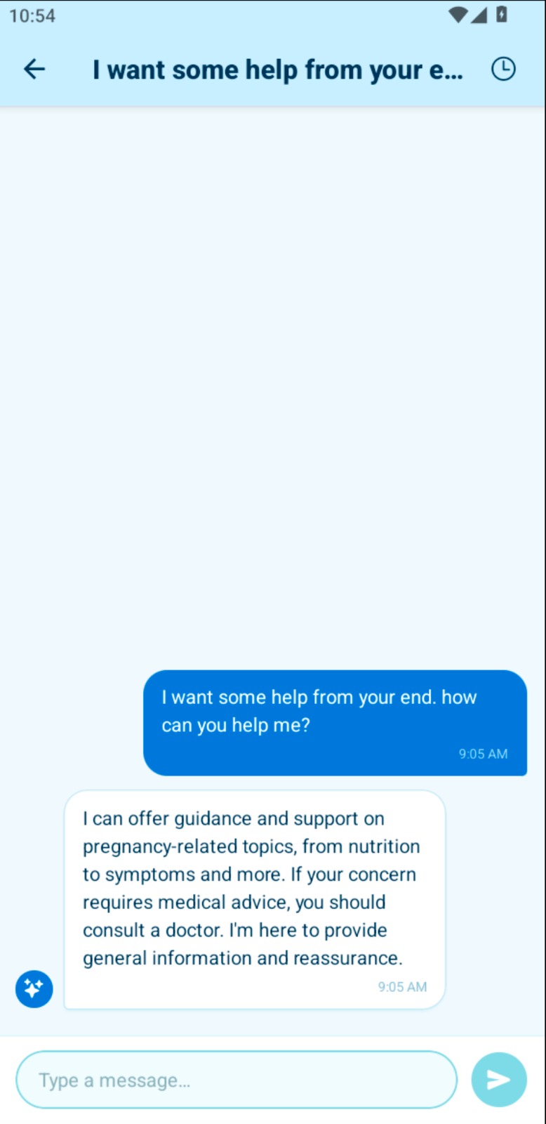 AI chat assistant